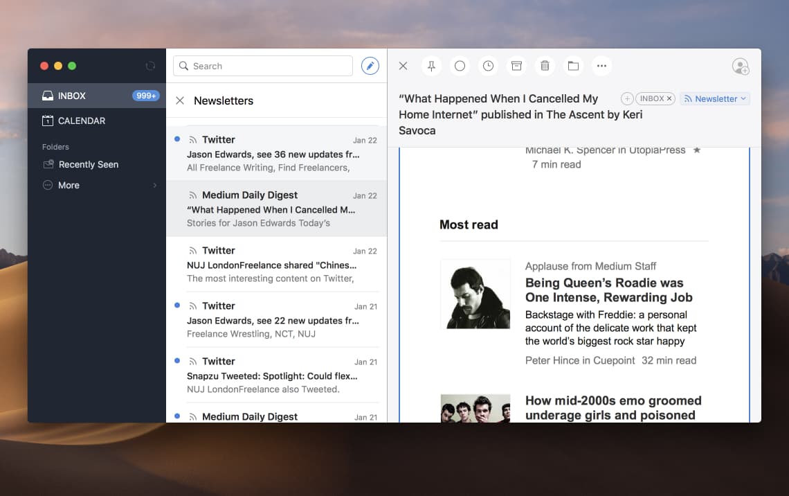 best email prg for mac